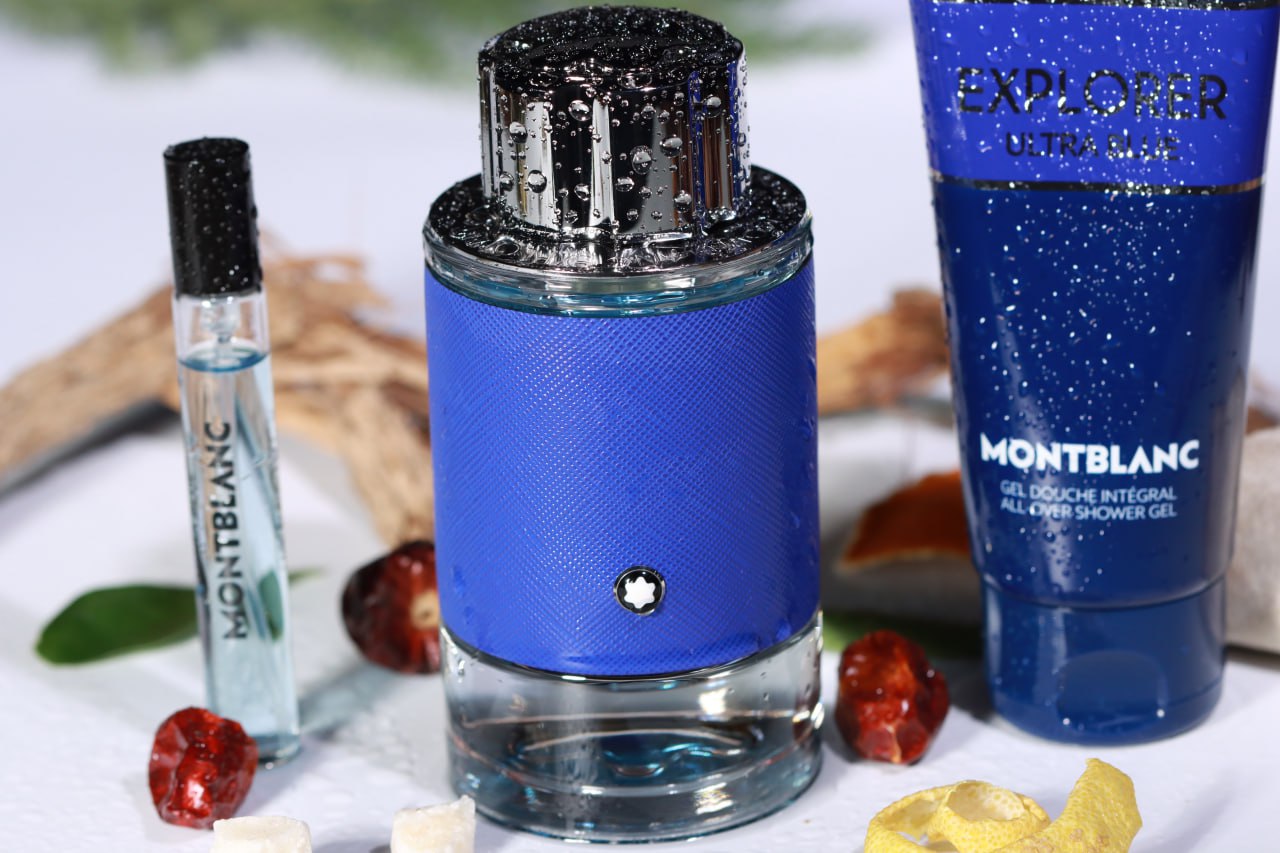 MONT BLANC EXPLORER ULTRA BLUE M SET