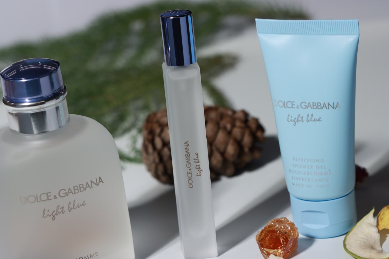 D&G LIGHT BLUE M SET